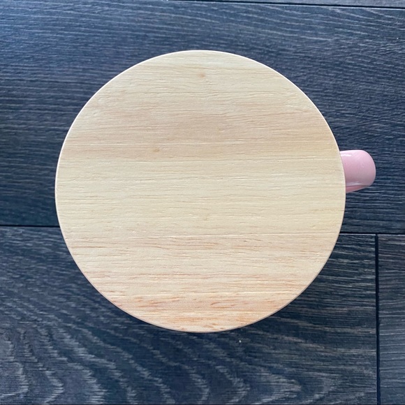 Indigo Mug Set (Golden Leaves on Pink) - Picture 6 of 6